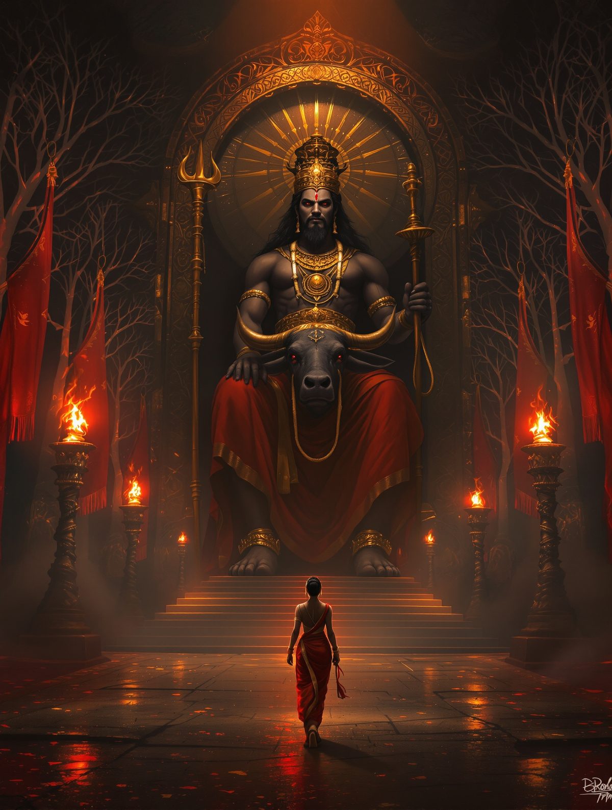 Savitri Walks Into Death's Kingdom — and Wins