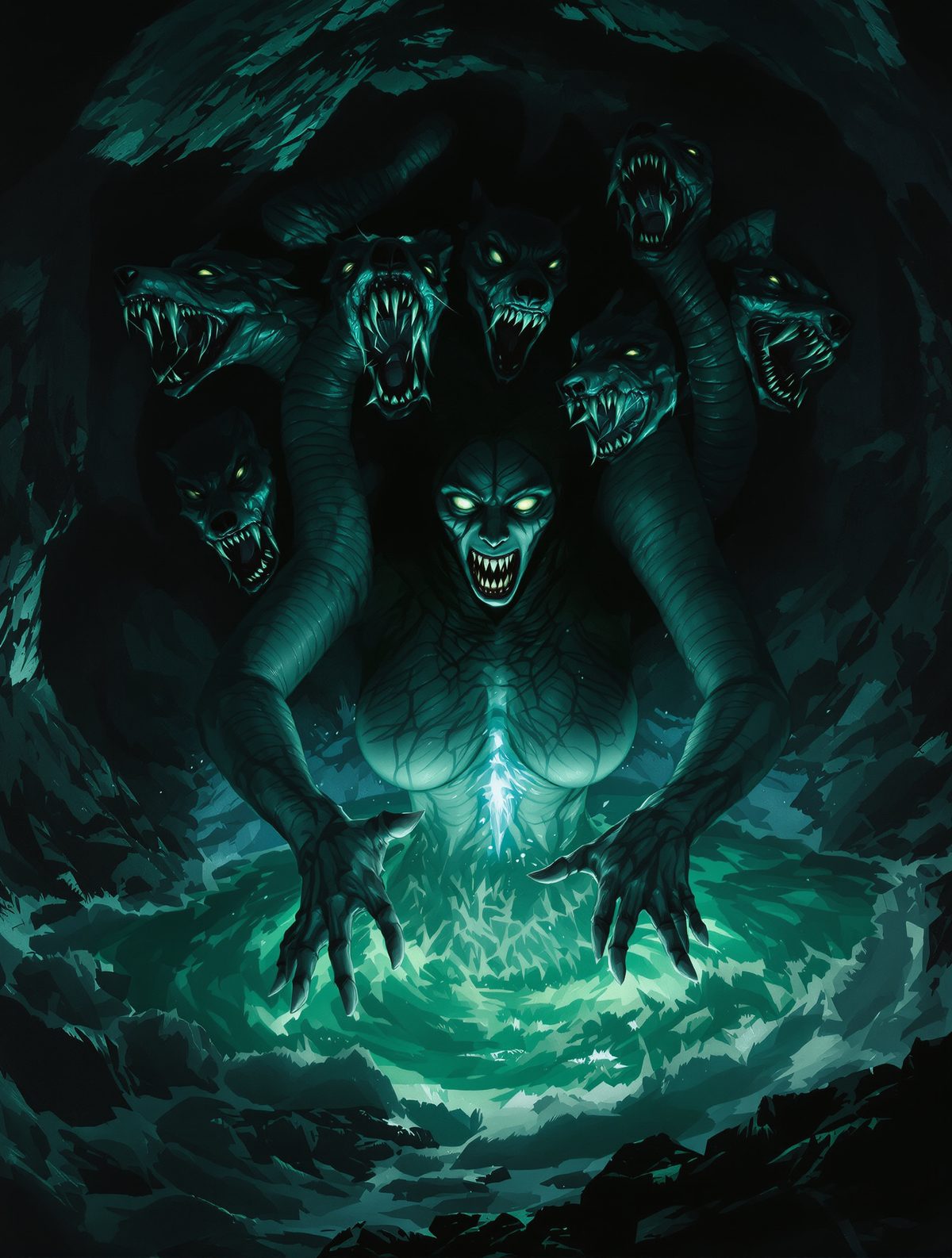 Scylla Was Once a Nymph — Circe's Jealousy Made Her a Monster