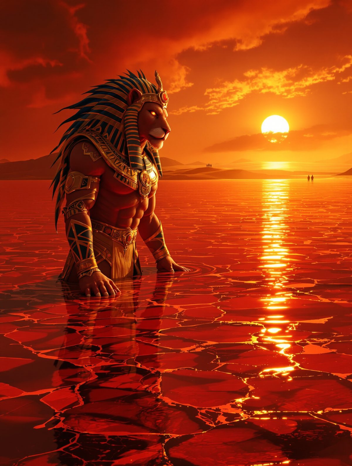 Sekhmet's Thirst — The Goddess Who Drank an Ocean of Blood