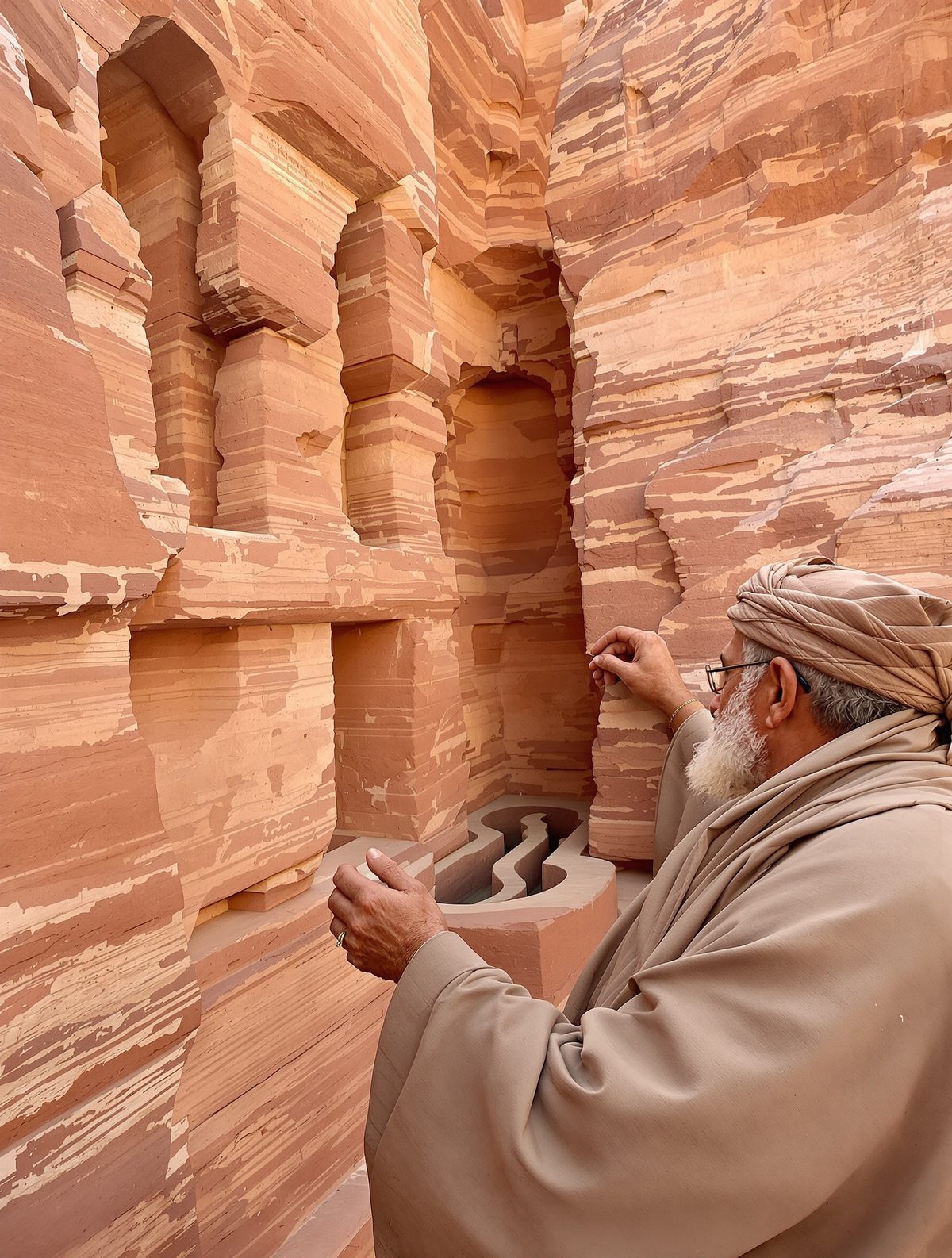 The Nabataean Engineer Who Carved Water Uphill for 40 Years