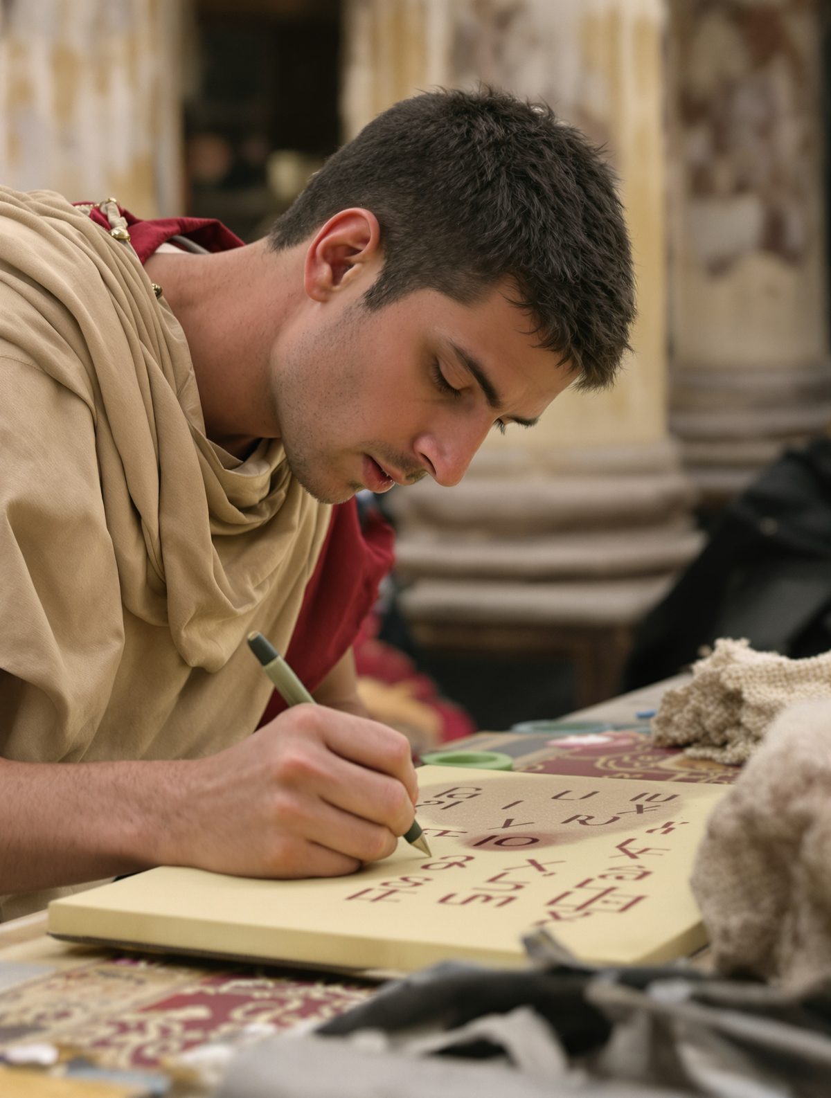 The Roman Slave Who Invented the First Shorthand System