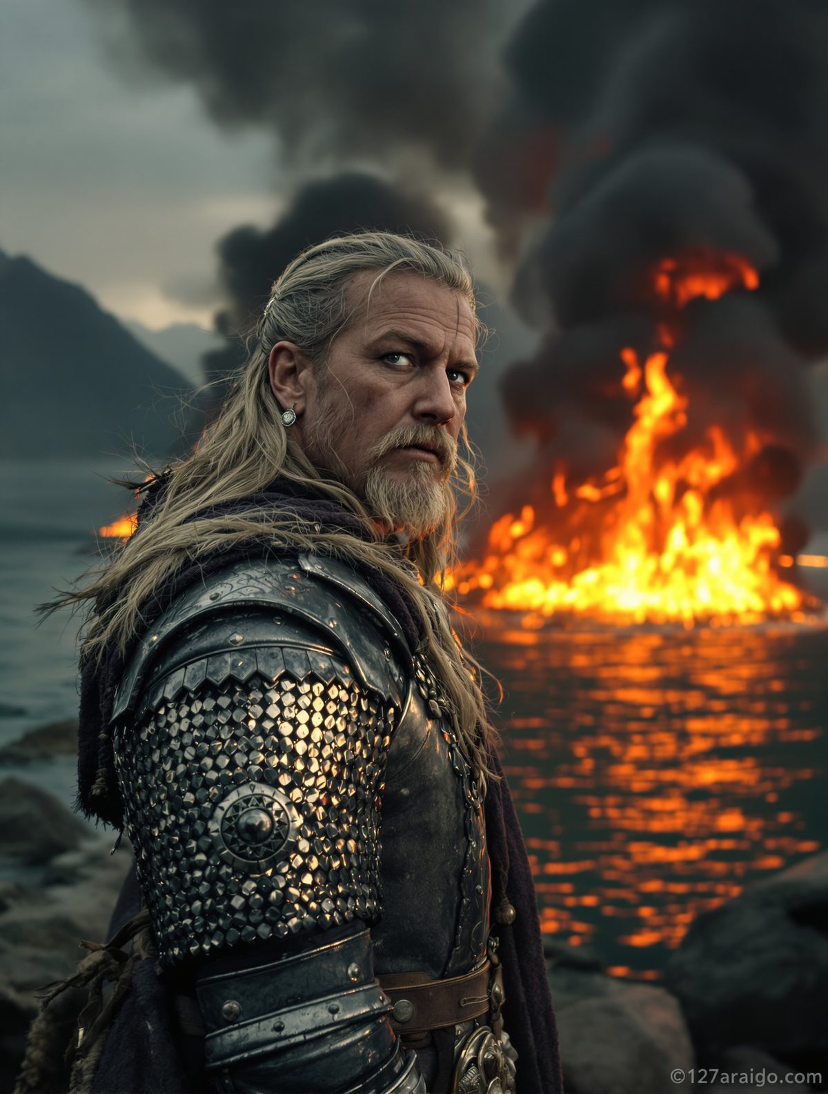 The Viking Queen Who Burned Her Own Fleet to Prevent Retreat