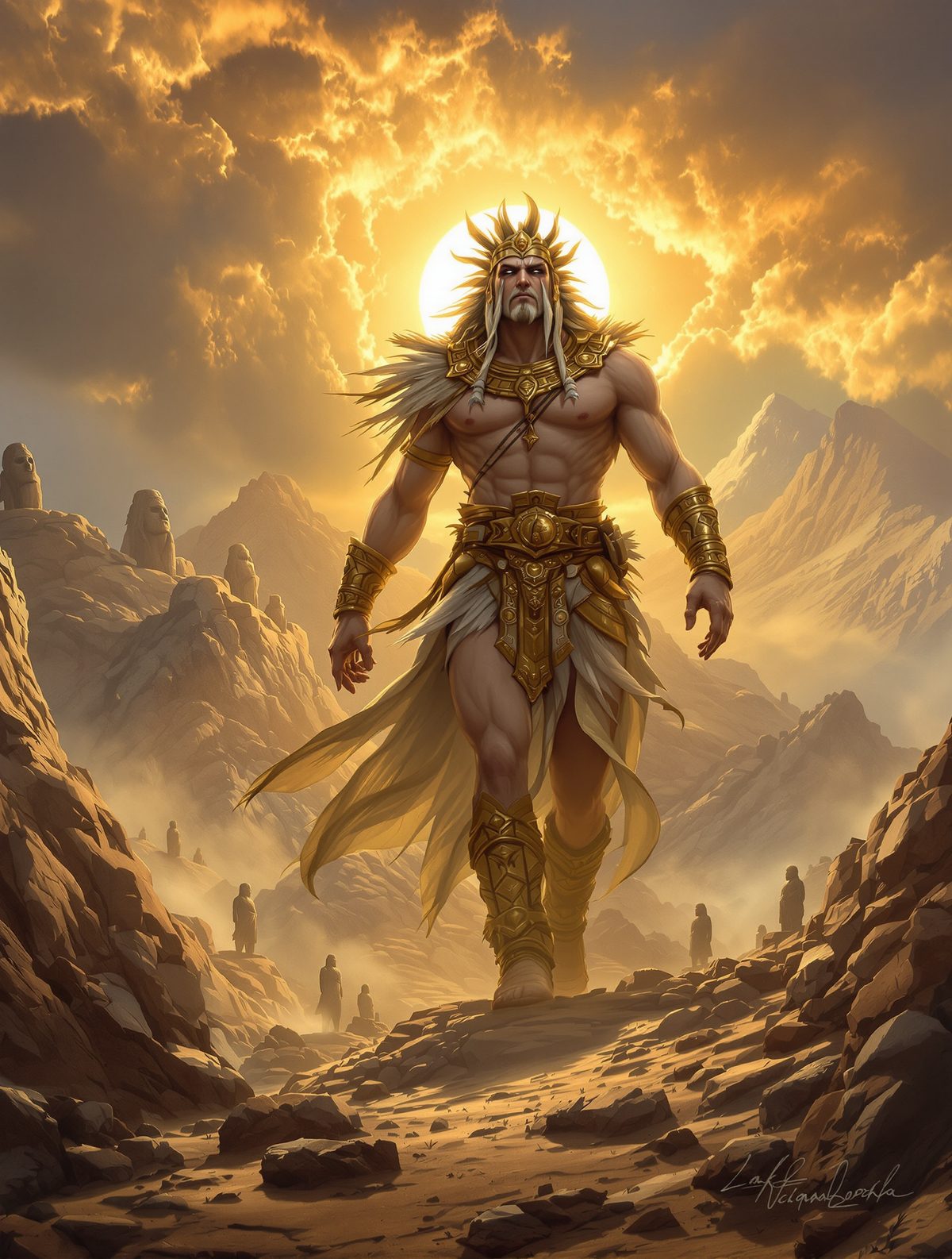 Viracocha Weeps Stone Tears — The Creator Who Carved His Lost Children