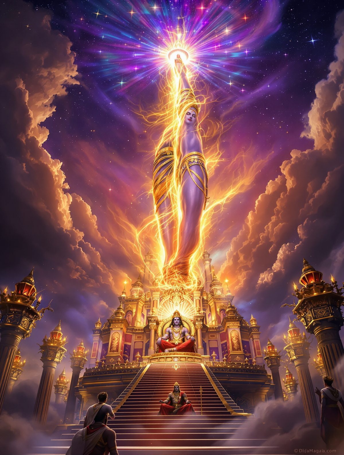 Vishnu's Dwarf Steps — Three Strides That Claimed the Universe