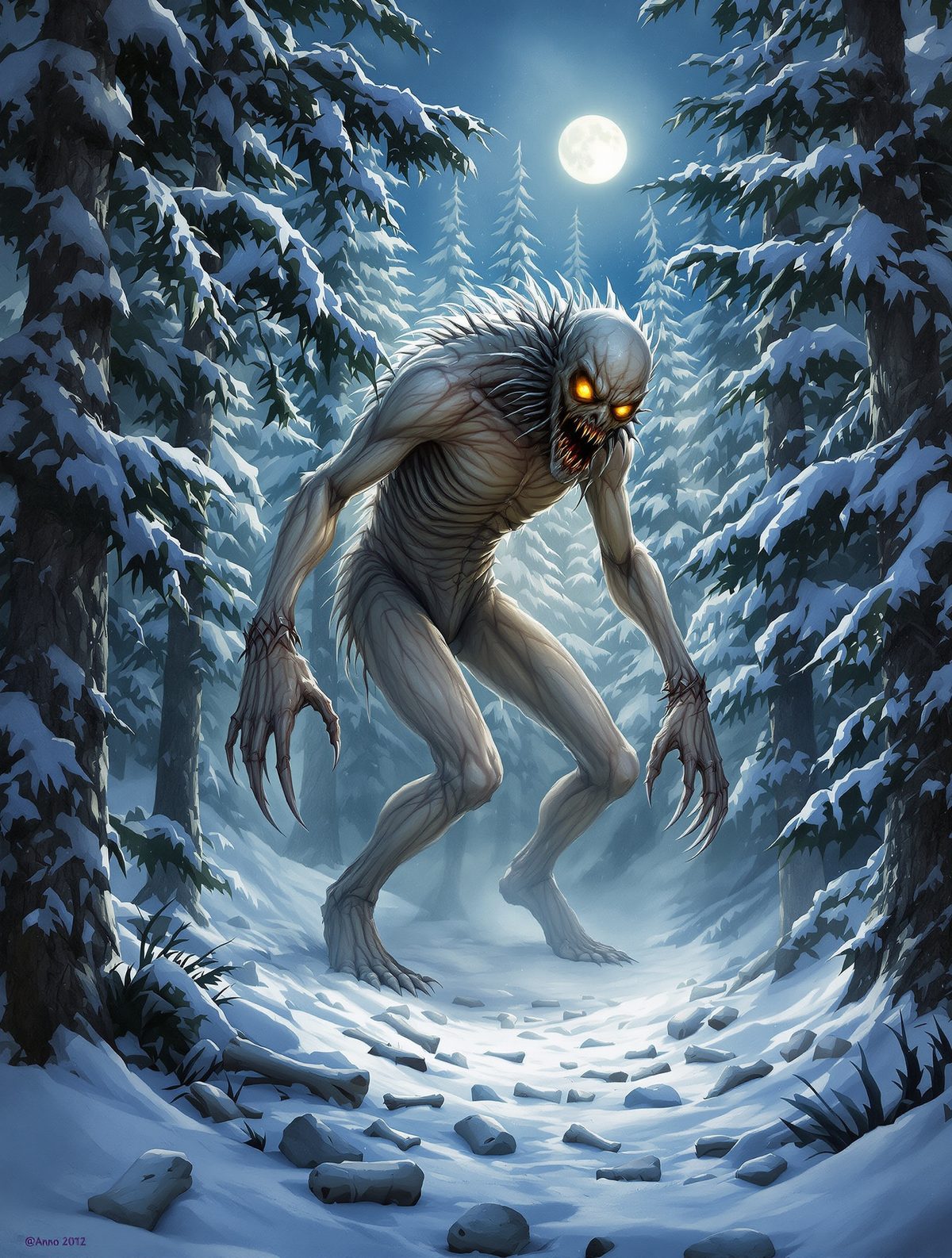 Wendigo's First Bite — The Hunter Who Became a Cannibal Monster
