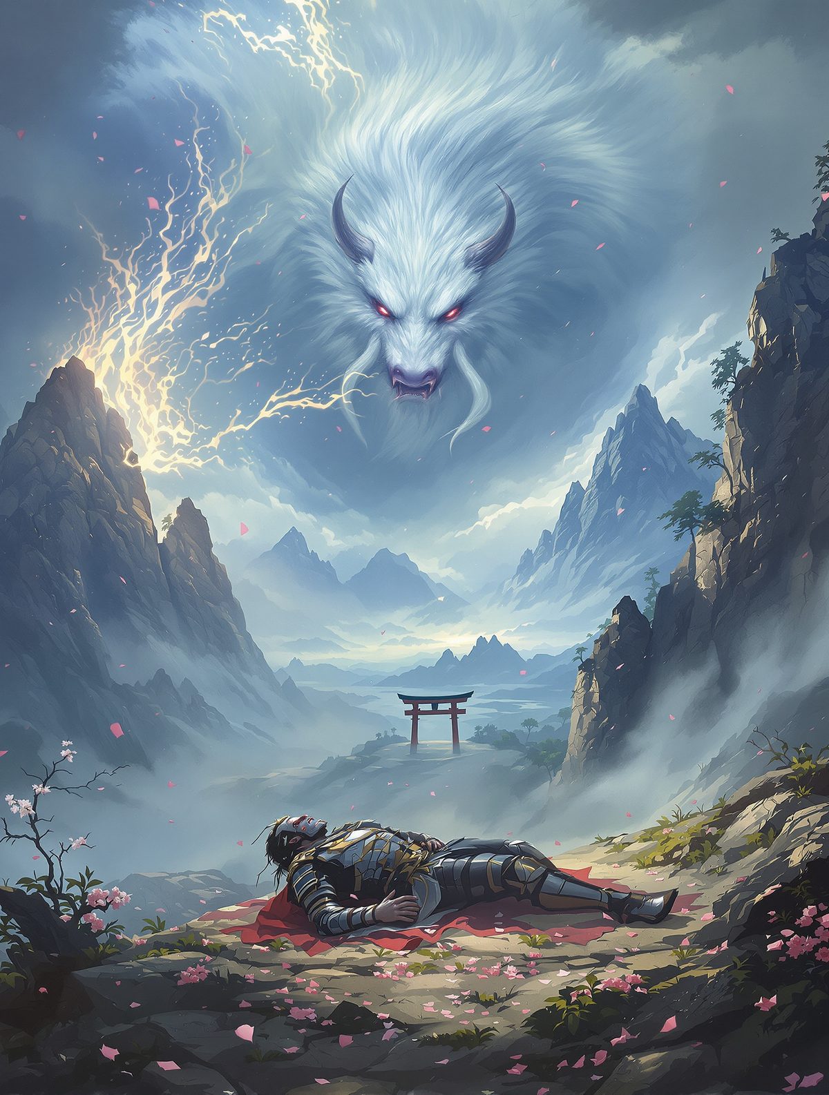 Yamato-takeru dies cursed by the mountain god he defied